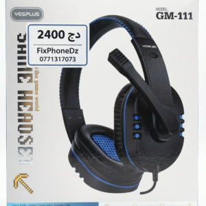 YESPLUS GM-111 سماعة ألعاب سلكية بميكروفون – صوت ستيريو عالي الجودة