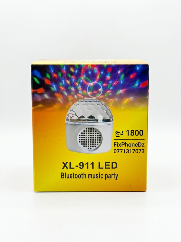 سبيكر ومصباح الحفلات اللاسلكي LED (XL-911)
