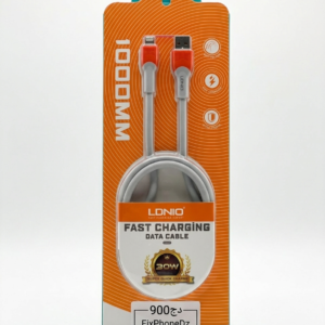  كابل الشحن السريع الفائق بقوة 30 واط من LDNIO (Fast Charging Data Cable)